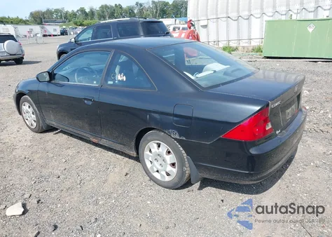 2002 Honda Civic Ex z USA, uszkodzony, nr VIN 1HGEM22982L093399